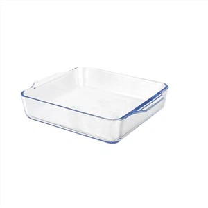 Hitzebeständiger Glasbäcker mit hohem Borosilikatgehalt